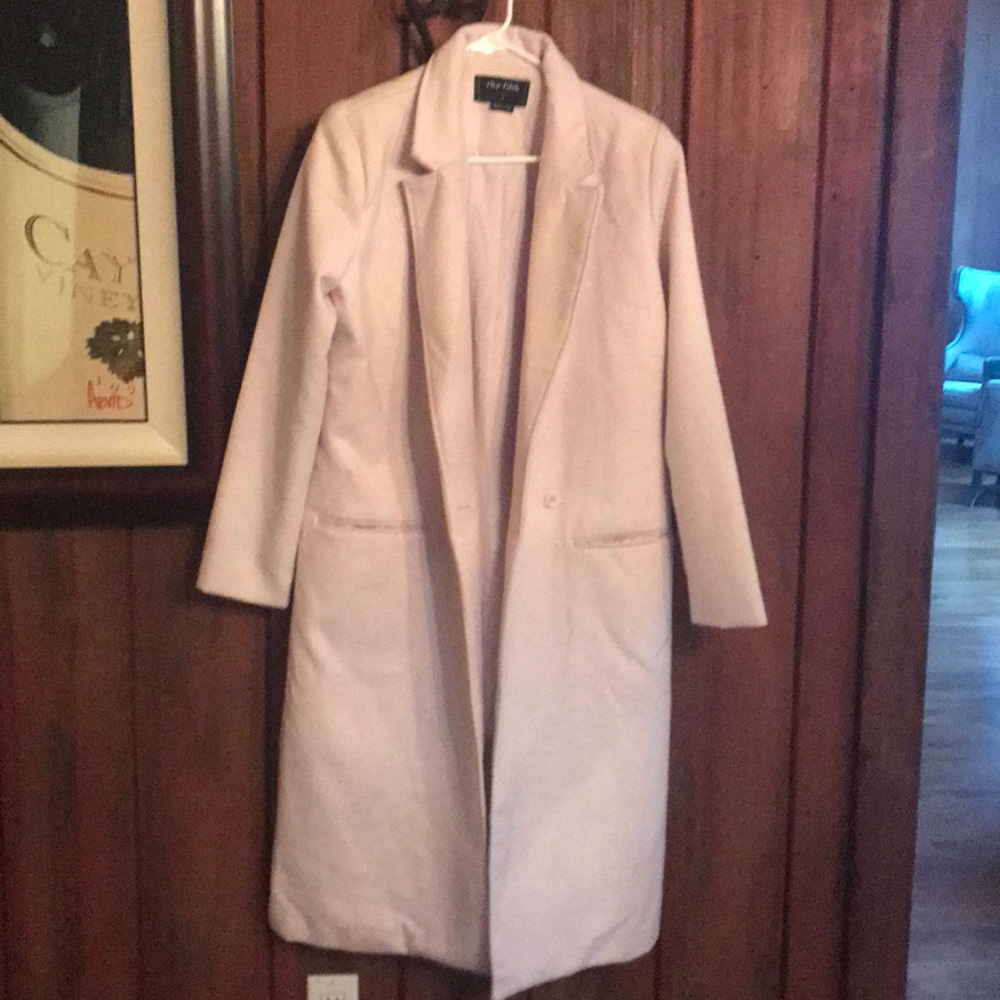Pink Trench Coat